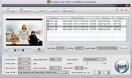 WinX Free 3GP to MPEG Converter screenshot